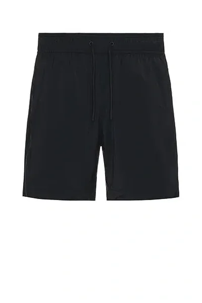 Frescobol Carioca Salvador Elasticated Swimshorts In Black