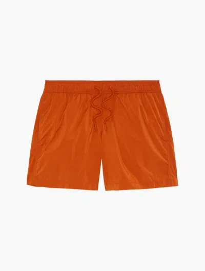 Frescobol Carioca Salvador Swim Shorts In Burnt Orange