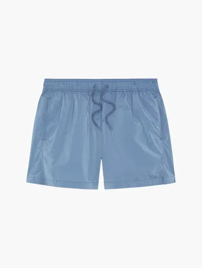 Frescobol Carioca Salvador Swim Shorts In Denim Blue