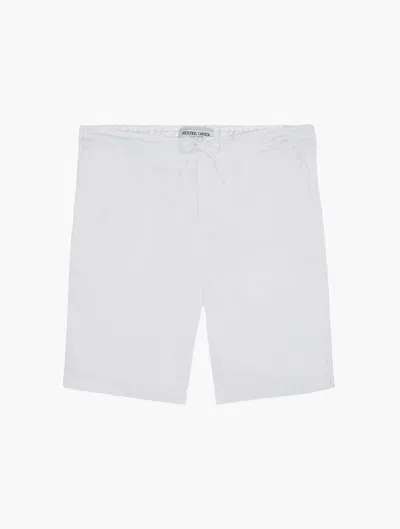 Frescobol Carioca Sergio Cotton Shorts In White