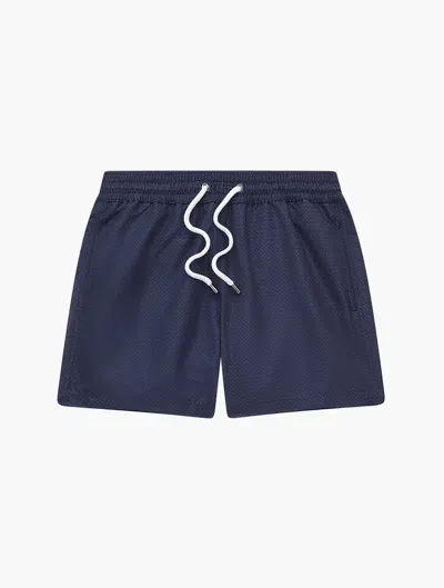 Frescobol Carioca Underwater Copacabana Sport Swim Shorts In Midnight-blue