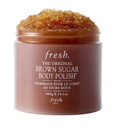 Fresh Brown Sugar Body Polish In White