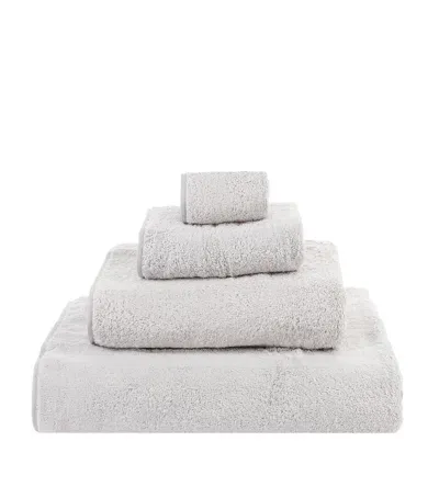 Frette Unito Hand Towel In Gray