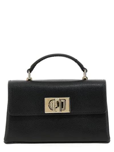 Furla 1927 Mini M Hand Bags Black