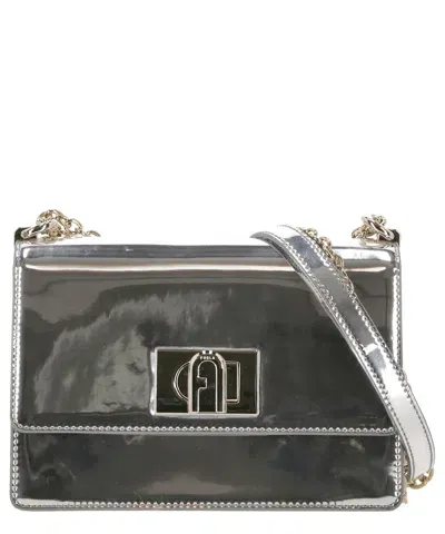 Furla 1927 Mini Shoulder Bag In Silver