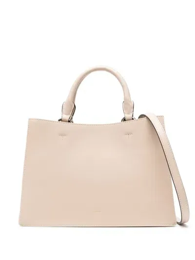 Furla Cloud M Tote Bags In Beige