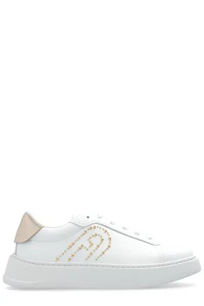 Furla Embellished Sport Shoes In White