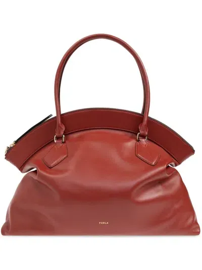 Furla Erica Tote Bag In Red