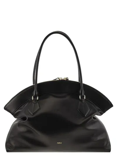 Furla Erica Xl - Shoulder Bag In Nero