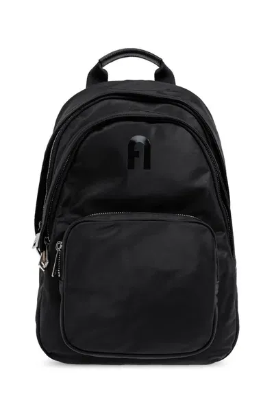 Furla Multi Small Backpack In Black