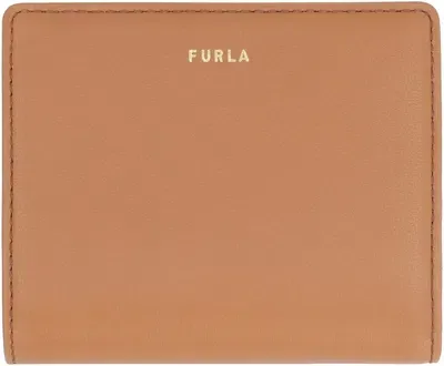 Furla Nuvola Compact S Wallet In Brown