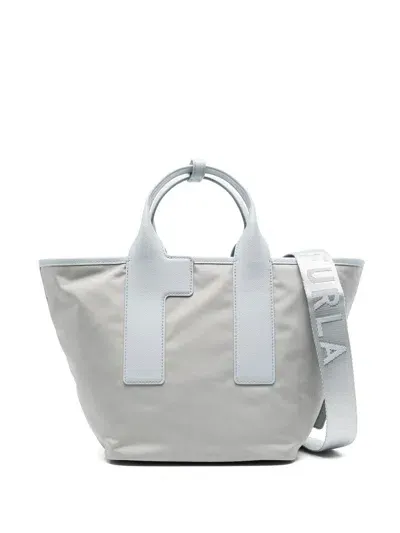 Furla Piuma M Tote Bags In 3324s Cenere+celestial+artemisia