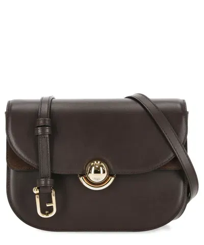 Furla Sfera Crossbody Bag In Brown