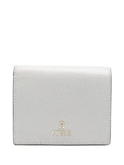 Furla Small Camelia Wallet In Grey