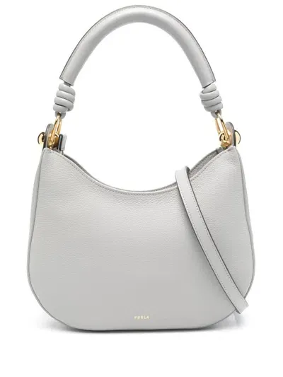 Furla Small Sfera Tote Bag In Grey