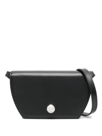 Furla Sphere Mini Crossbody Bags In Black