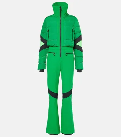 Fusalp Clarisse Paneled Ski Suit In Green