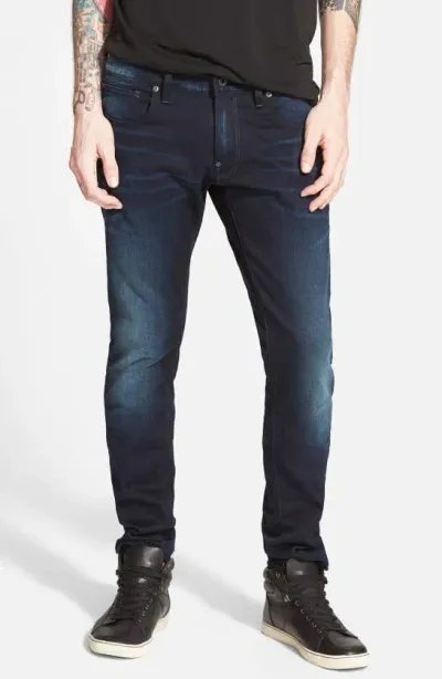 G-star Raw 'defend' Slim Fit Jeans In Dark Aged