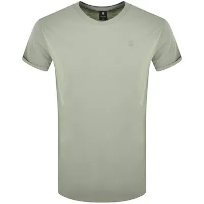 G-star G Star Raw Lash Logo T Shirt Grey