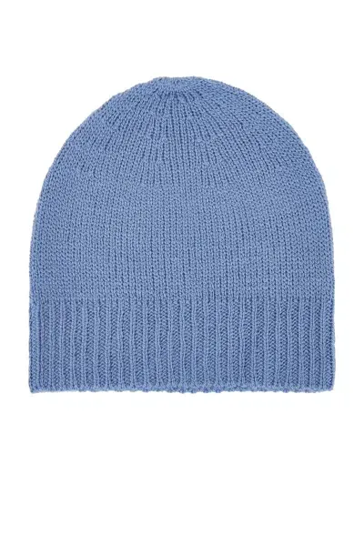 Gabriela Hearst Chesire Hat In Light Blue Denim