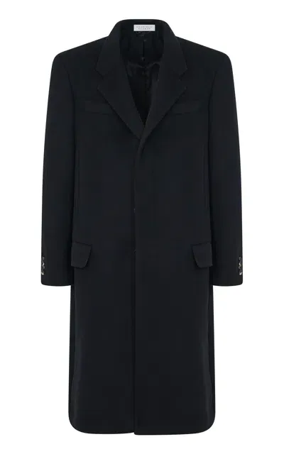 Gabriela Hearst Slade Single-breasted Cashmere Coat In Black