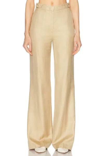 Gabriela Hearst Vesta Pant In Hay