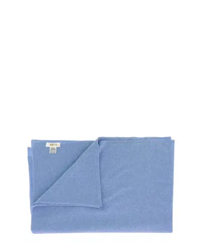 G.a.emme Pure Cashmere Shawl Scarves In Light Blue