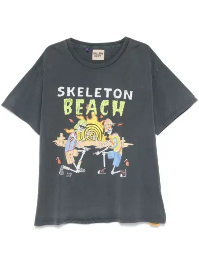 Gallery Dept. Skeleton Beach T-shirt In Grey