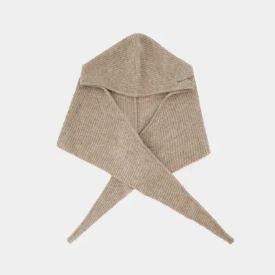 Ganni Balaclava -  - Wool - Neutral