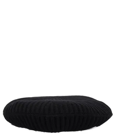 Ganni Beanie In Black