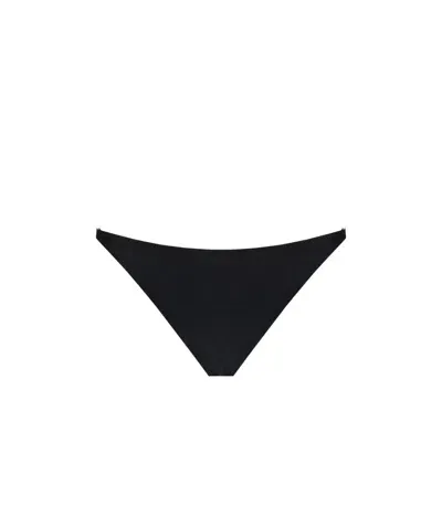 Ganni Black Lurex Bikini Bottom