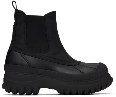 Ganni Black Outdoor Chelsea Boots