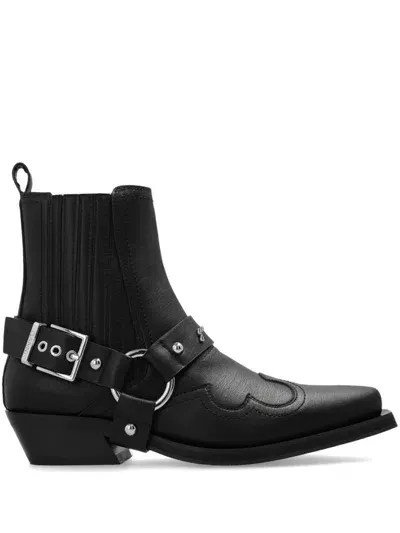 Ganni Boots In Black