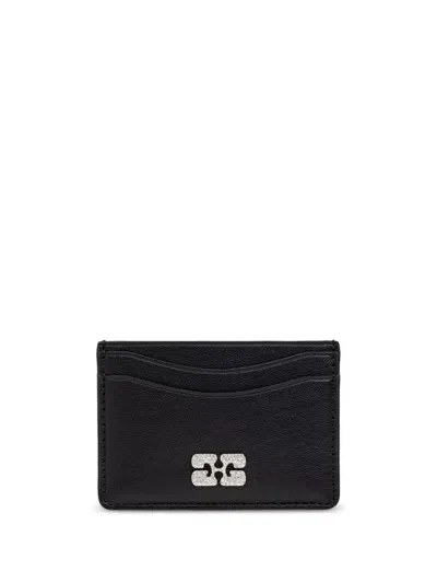 Ganni Bou Cardholder In Black