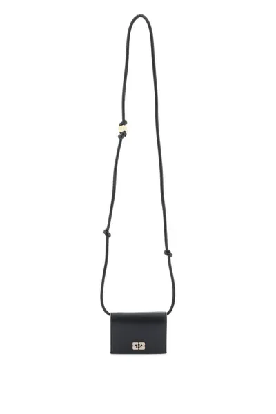 Ganni Bou Crossbody Bag In Black