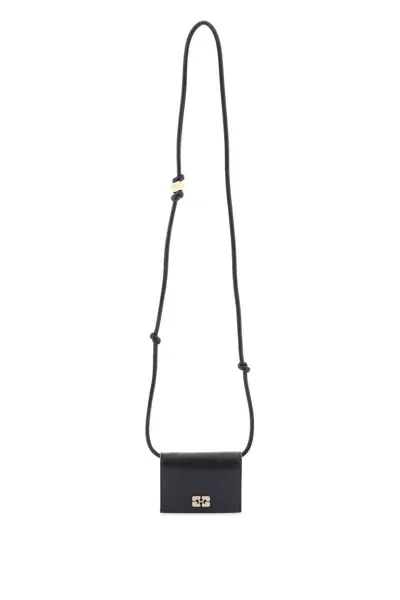 Ganni Bou Crossbody Bag In Black