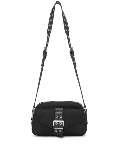 Ganni Bucky Crossbody Bag In Black