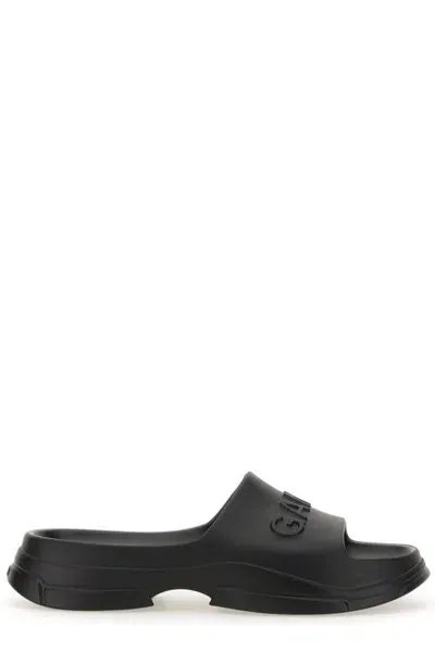 Ganni Sandals In Black