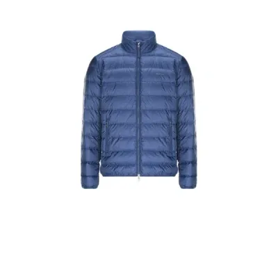 Gant Light Mens Down Jacket In 444 Sailor Navy