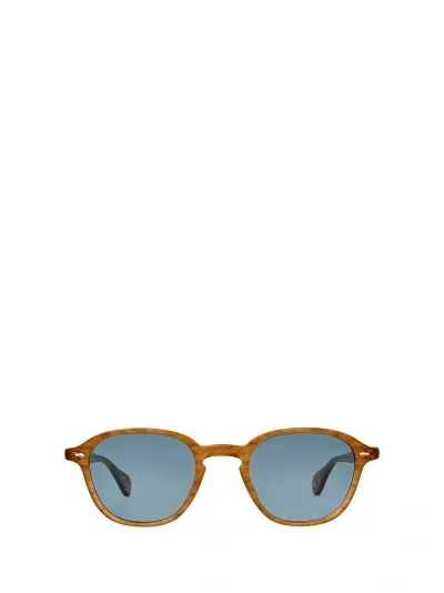 Garrett Leight Gilbert Sun Butterscotch/pure Blue Sunglasses