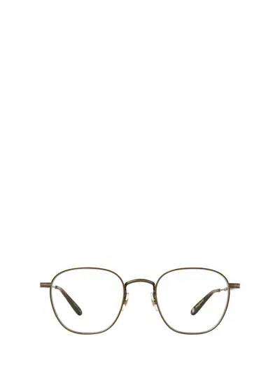 Garrett Leight Grant M Antique Gold-redwood Tortoise Glasses