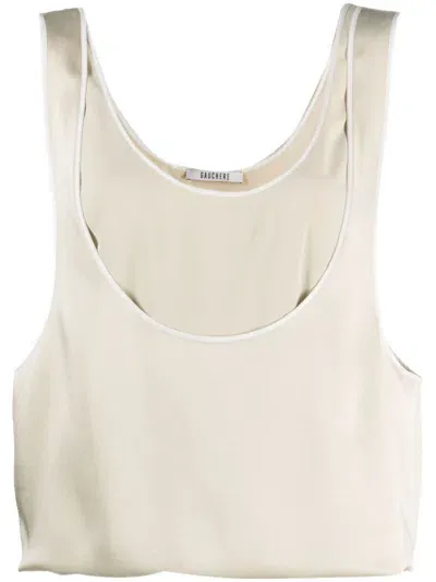 Gauchère Mirros Sleeveless Tank Top In Neutrals