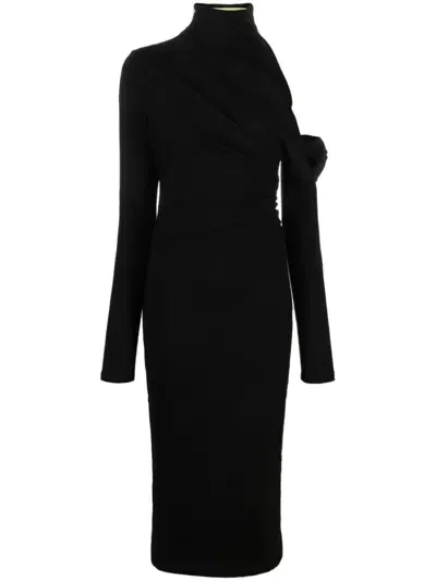 Gauge81 Teresa Midi Dress In Black