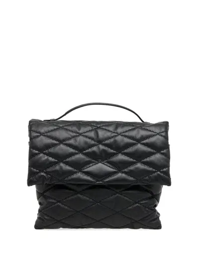 Gava Medium Vitto Matelassé Bag In Leather In Black