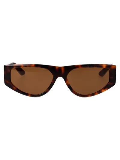 Gcds Geometrical Sunglasses Gd0055/s 52 E In Brown