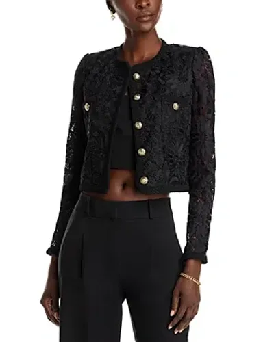 Generation Love Amber Lace Jacket In Black