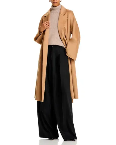 Generation Love Grayson Belted Wool Coat In Camel