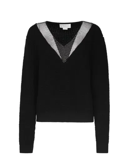 Genny Virgin Wool Sweater In Black