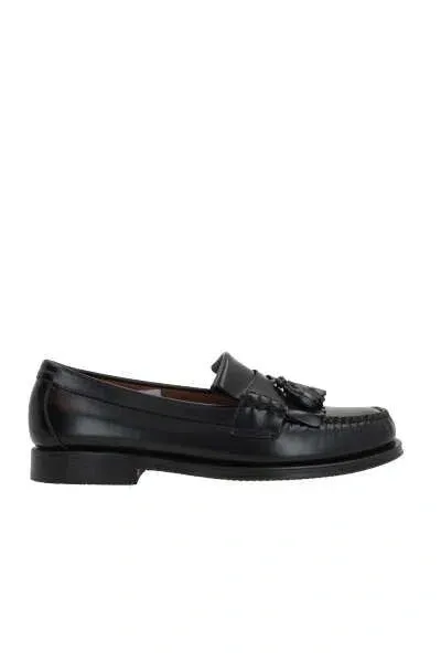 G.h. Bass & Co Mens Weejun Larkin Moc Tassel Loafers In Black