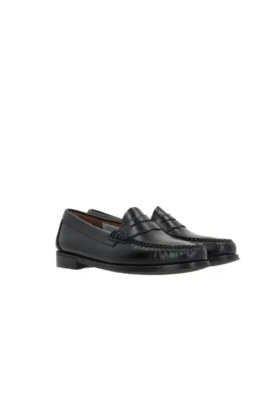 Gh Bass G.h. Bass&co. Flat Shoes In Black